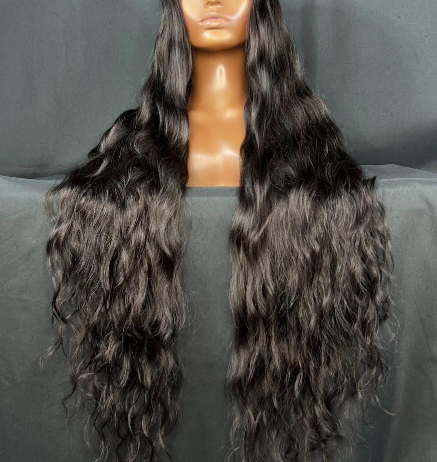Natural Exotic Wave U-Part Wig