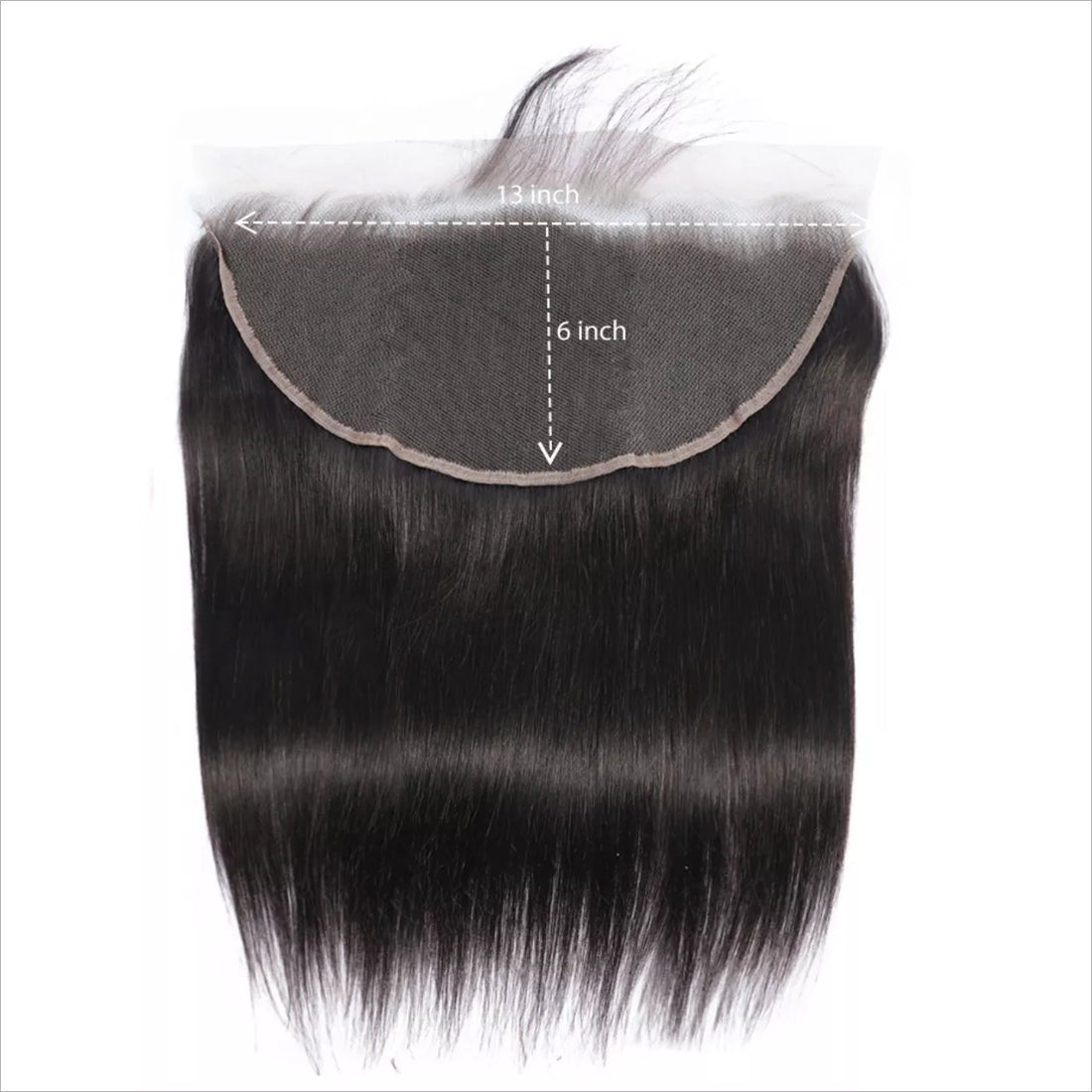 13x4 HD Raw Straight Lace Frontal