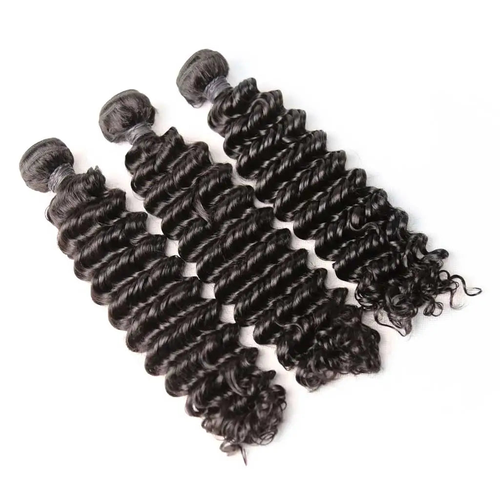 3 Bundle Deal Deep Wave Virgin Hair