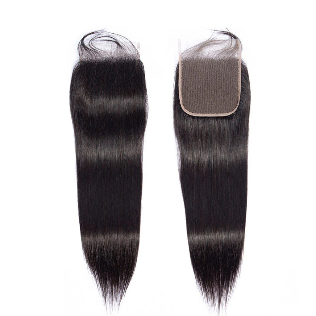 5x5 HD Raw Straight Closure