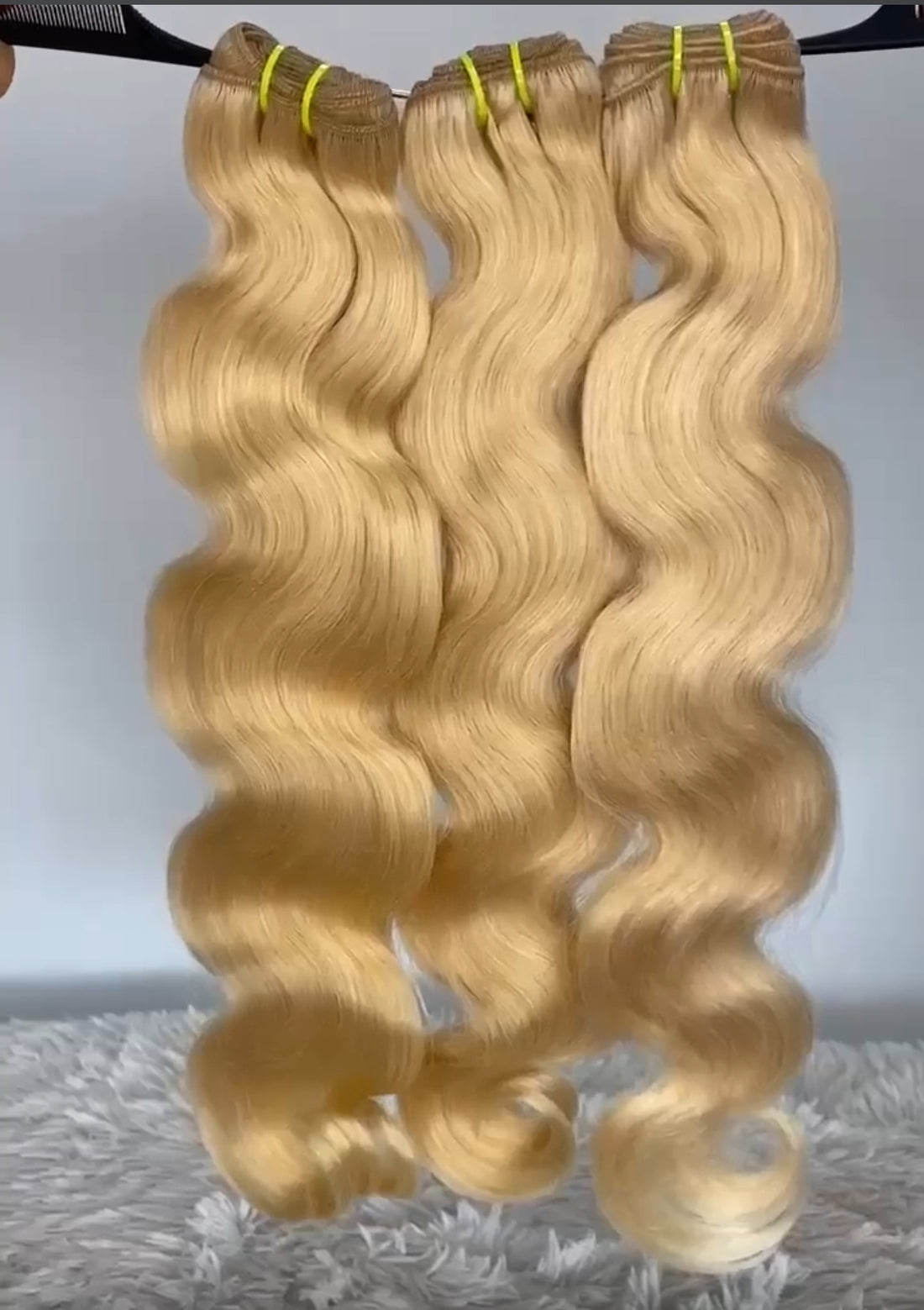 3x Bundles | Luxurious Raw Blonde Hair (Body Wave)