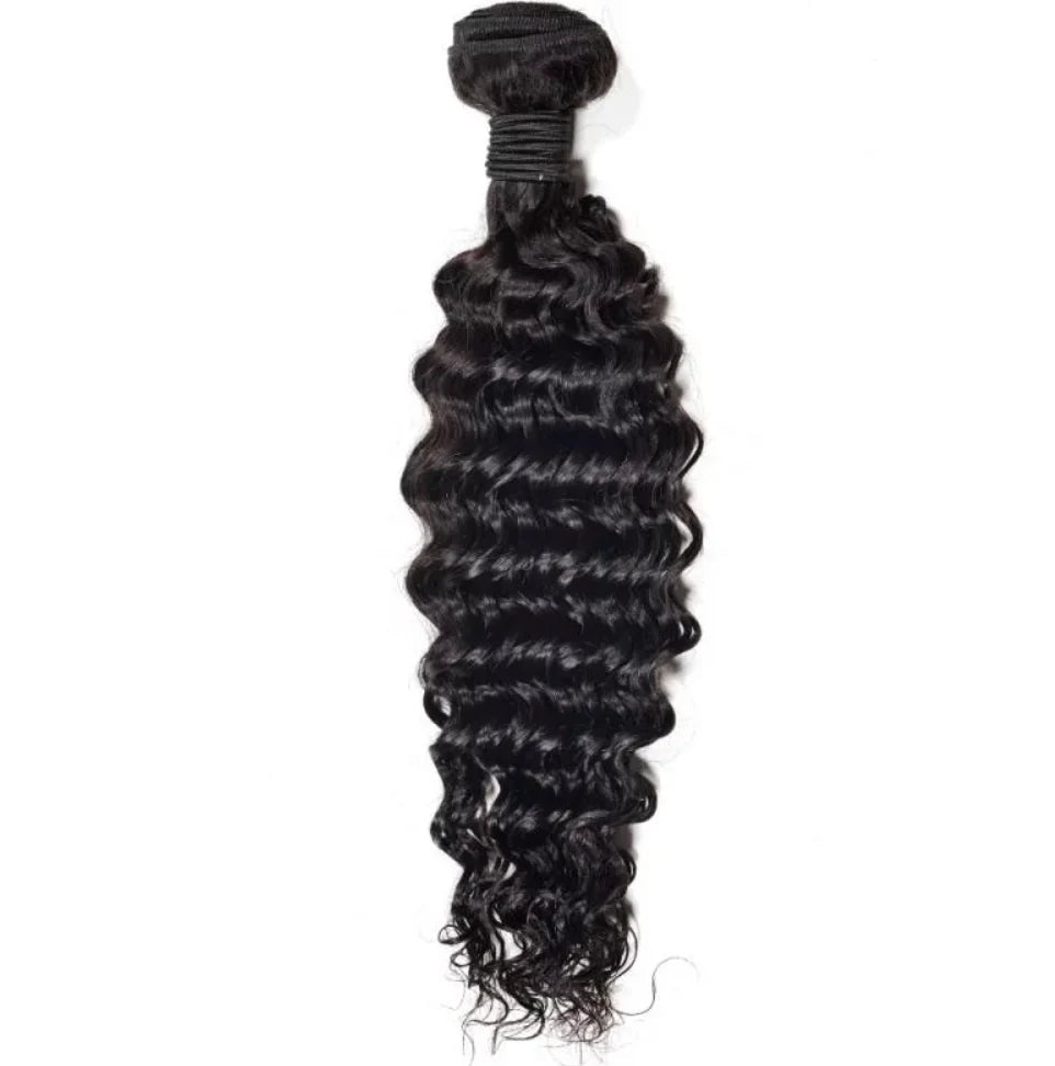 1 PC Deep Wave Virgin Hair 8-30 Inch Hair Bundles High Quality