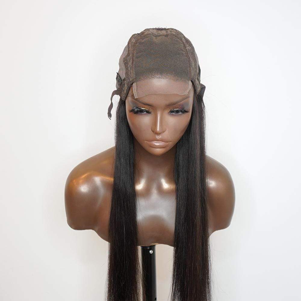Lace Front Wigs Straight Human Hair 4x4 Ready To Wear Wigs HD Lace